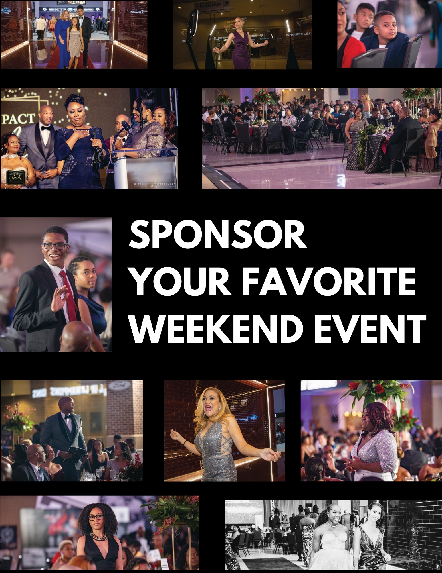 Sponsor your favorite event